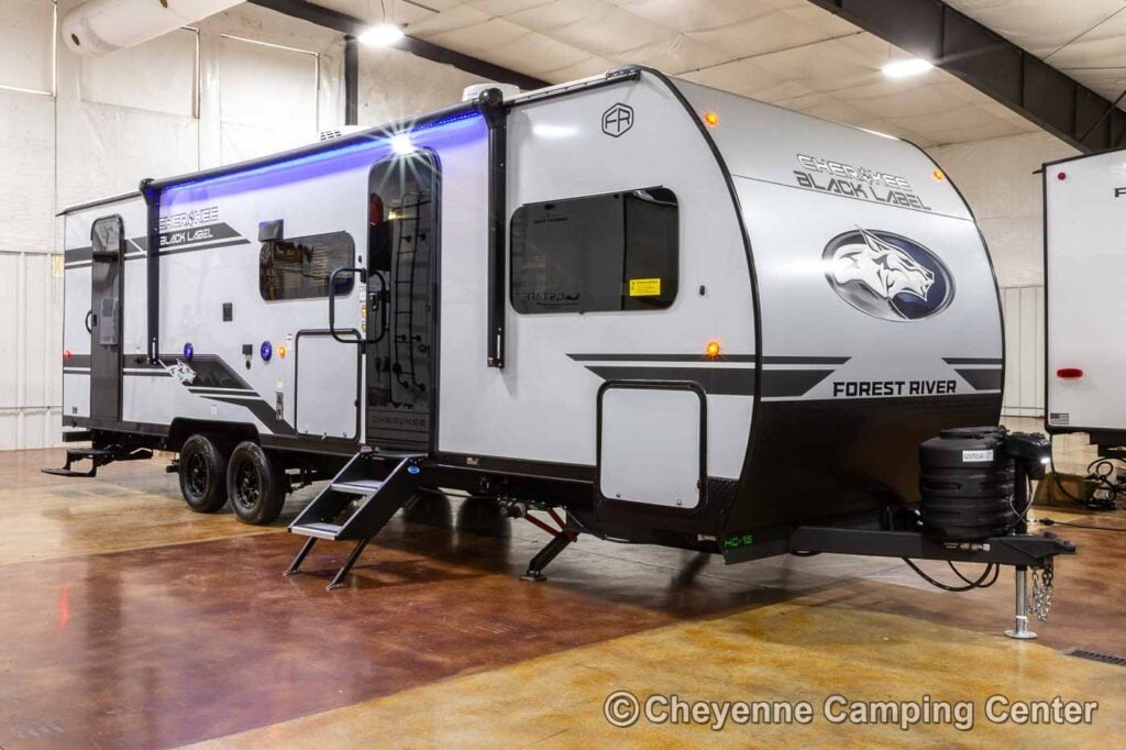 2025 Forest River Cherokee Alpha Wolf 26DBH-L Bunkhouse Travel Trailer Enterior Image