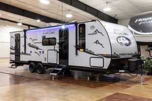 2025 Forest River Cherokee Grey Wolf Black Label 26DBHBL Bunkhouse Travel Trailer (Copy) Exterior Image