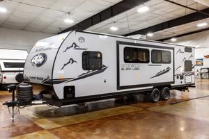 2025 Forest River Cherokee Grey Wolf Black Label 26DBHBL Bunkhouse Travel Trailer (Copy) Exterior Image