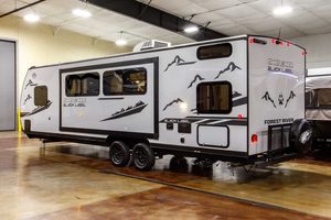 2025 Forest River Cherokee Grey Wolf Black Label 26DBHBL Bunkhouse Travel Trailer (Copy) Exterior Image