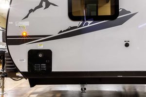2025 Forest River Cherokee Grey Wolf Black Label 26DBHBL Bunkhouse Travel Trailer (Copy) Exterior Image