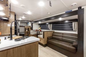 2025 Forest River Cherokee Grey Wolf Black Label 26DBHBL Bunkhouse Travel Trailer (Copy) Interior Image
