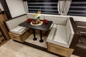 2025 Forest River Cherokee Grey Wolf Black Label 26DBHBL Bunkhouse Travel Trailer (Copy) Interior Image