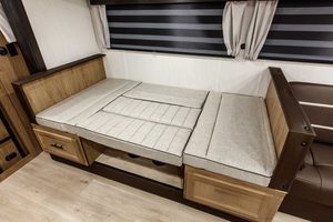 2025 Forest River Cherokee Grey Wolf Black Label 26DBHBL Bunkhouse Travel Trailer (Copy) Interior Image
