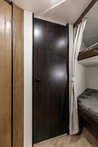2025 Forest River Cherokee Grey Wolf Black Label 26DBHBL Bunkhouse Travel Trailer (Copy) Interior Image