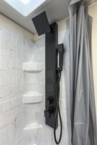 2025 Forest River Cherokee Grey Wolf Black Label 26DBHBL Bunkhouse Travel Trailer (Copy) Interior Image