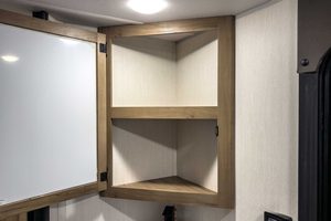2025 Forest River Cherokee Grey Wolf Black Label 26DBHBL Bunkhouse Travel Trailer (Copy) Interior Image