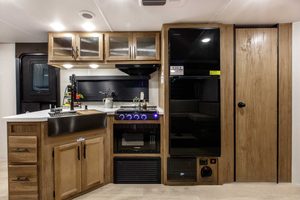 2025 Forest River Cherokee Grey Wolf Black Label 26DBHBL Bunkhouse Travel Trailer (Copy) Interior Image
