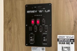 2025 Forest River Cherokee Grey Wolf Black Label 26DBHBL Bunkhouse Travel Trailer (Copy) Interior Image