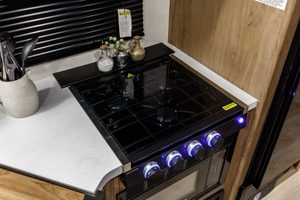 2025 Forest River Cherokee Grey Wolf Black Label 26DBHBL Bunkhouse Travel Trailer (Copy) Interior Image