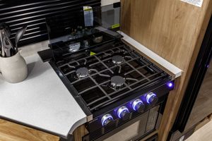 2025 Forest River Cherokee Grey Wolf Black Label 26DBHBL Bunkhouse Travel Trailer (Copy) Interior Image