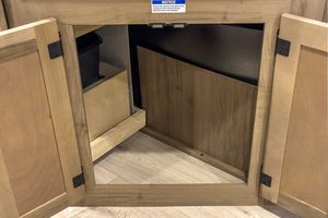 2025 Forest River Cherokee Grey Wolf Black Label 26DBHBL Bunkhouse Travel Trailer (Copy) Interior Image