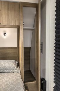 2025 Forest River Cherokee Grey Wolf Black Label 26DBHBL Bunkhouse Travel Trailer (Copy) Interior Image