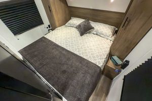 2025 Forest River Cherokee Grey Wolf Black Label 26DBHBL Bunkhouse Travel Trailer (Copy) Interior Image