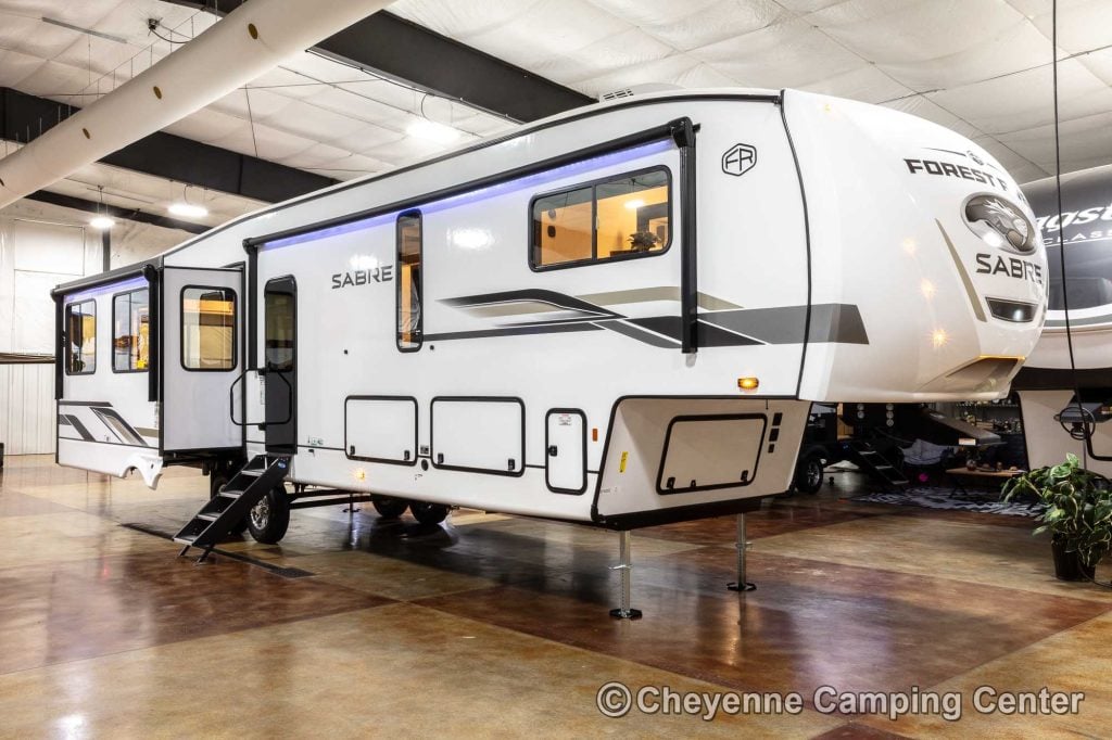 2025 Forest River Cedar Creek Experience 29RL Rear Living Room Fifth Wheel Enterior Image