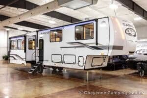 2026 Forest River Sabre 36FLX Two Bedroom Fifth Wheel With Loft Exterior Image