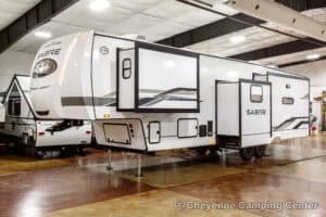 2026 Forest River Sabre 36FLX Two Bedroom Fifth Wheel With Loft Exterior Image