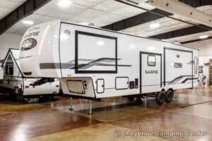 2026 Forest River Sabre 36FLX Two Bedroom Fifth Wheel With Loft Exterior Image