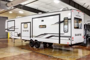 2026 Forest River Sabre 36FLX Two Bedroom Fifth Wheel With Loft Exterior Image