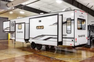 2026 Forest River Sabre 36FLX Two Bedroom Fifth Wheel With Loft Exterior Image