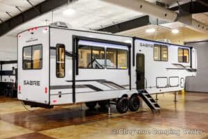 2026 Forest River Sabre 36FLX Two Bedroom Fifth Wheel With Loft Exterior Image