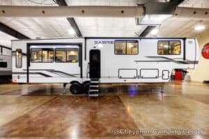 2026 Forest River Sabre 36FLX Two Bedroom Fifth Wheel With Loft Exterior Image