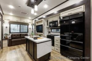 2026 Forest River Sabre 36FLX Two Bedroom Fifth Wheel With Loft Interior Image