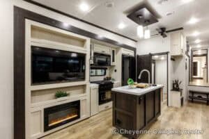 2026 Forest River Sabre 36FLX Two Bedroom Fifth Wheel With Loft Interior Image