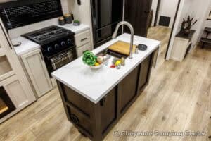 2026 Forest River Sabre 36FLX Two Bedroom Fifth Wheel With Loft Interior Image