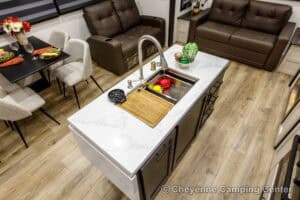 2026 Forest River Sabre 36FLX Two Bedroom Fifth Wheel With Loft Interior Image