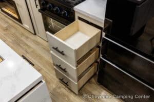 2026 Forest River Sabre 36FLX Two Bedroom Fifth Wheel With Loft Interior Image