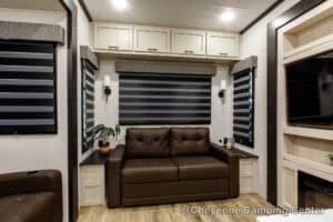 2026 Forest River Sabre 36FLX Two Bedroom Fifth Wheel With Loft Interior Image