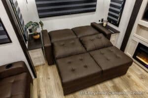 2026 Forest River Sabre 36FLX Two Bedroom Fifth Wheel With Loft Interior Image