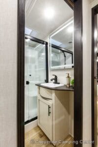 2026 Forest River Sabre 36FLX Two Bedroom Fifth Wheel With Loft Interior Image