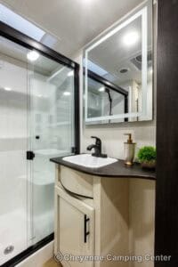 2026 Forest River Sabre 36FLX Two Bedroom Fifth Wheel With Loft Interior Image