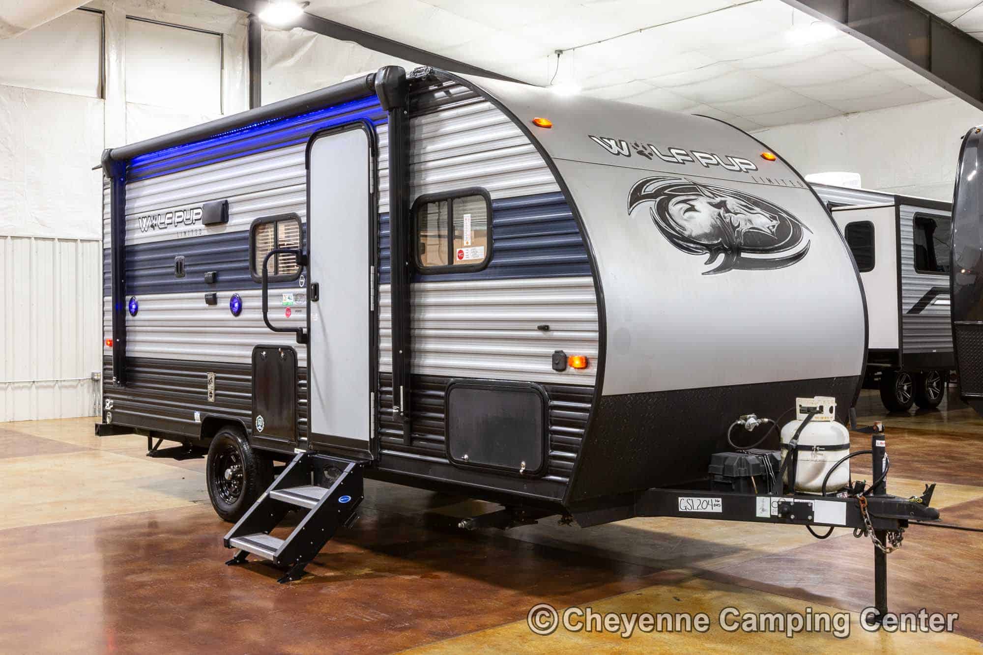 2020 Forest River Cherokee Wolf Pup 16BHS Small Bunkhouse Travel Trailer Enterior Image