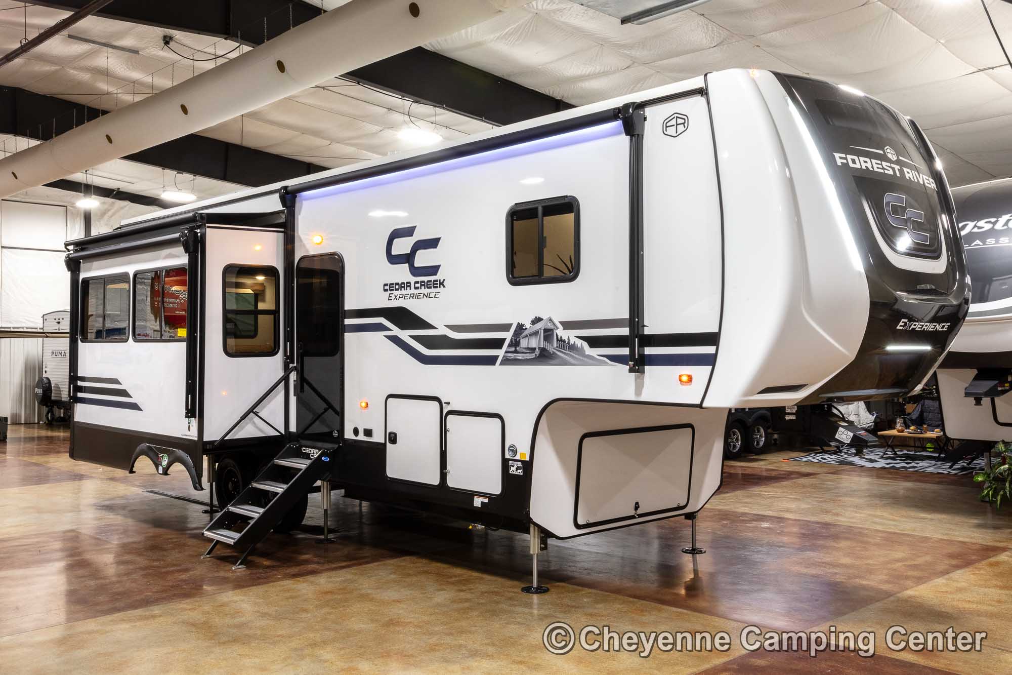 2025 Forest River Cedar Creek Experience 29RL Rear Living Room Fifth Wheel Enterior Image