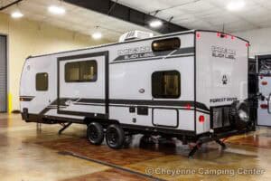 2026 Forest River Cherokee Grey Wolf Black Label 23DBHBL Bunkhouse Travel Trailer Exterior Image