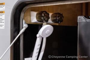 2026 Forest River Cherokee Grey Wolf Black Label 23DBHBL Bunkhouse Travel Trailer Exterior Image