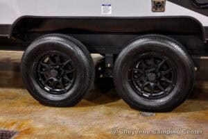 2026 Forest River Cherokee Grey Wolf Black Label 23DBHBL Bunkhouse Travel Trailer Exterior Image