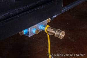 2026 Forest River Cherokee Grey Wolf Black Label 23DBHBL Bunkhouse Travel Trailer Exterior Image