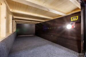 2026 Forest River Cherokee Grey Wolf Black Label 23DBHBL Bunkhouse Travel Trailer Exterior Image