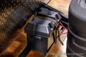 2026 Forest River Cherokee Grey Wolf Black Label 23DBHBL Bunkhouse Travel Trailer Exterior Image