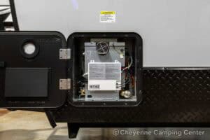 2026 Forest River Cherokee Grey Wolf Black Label 23DBHBL Bunkhouse Travel Trailer Exterior Image