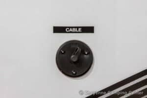 2026 Forest River Cherokee Grey Wolf Black Label 23DBHBL Bunkhouse Travel Trailer Exterior Image