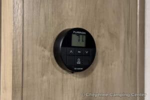 2026 Forest River Cherokee Grey Wolf Black Label 23DBHBL Bunkhouse Travel Trailer Interior Image