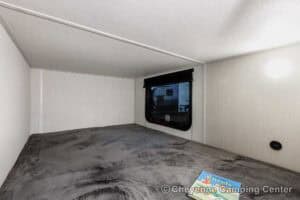 2026 Forest River Cherokee Grey Wolf Black Label 23DBHBL Bunkhouse Travel Trailer Interior Image