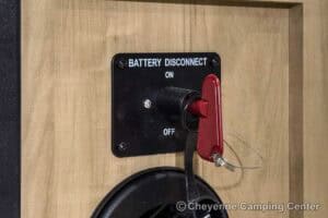 2026 Forest River Cherokee Grey Wolf Black Label 23DBHBL Bunkhouse Travel Trailer Interior Image