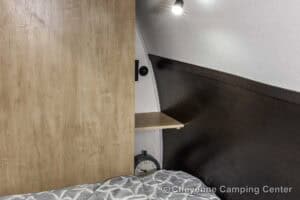 2026 Forest River Cherokee Grey Wolf Black Label 23DBHBL Bunkhouse Travel Trailer Interior Image