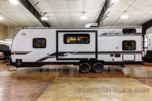 2027 Forest River Cherokee Grey Wolf Black Label 23DBHBL Bunkhouse Travel Trailer Exterior Image